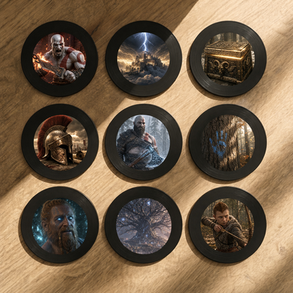 GOD OF WAR-Vinyl Frame