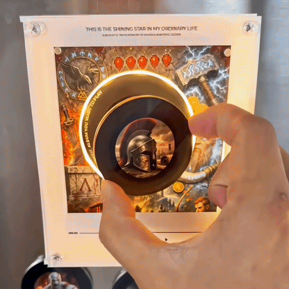 GOD OF WAR-Vinyl Frame