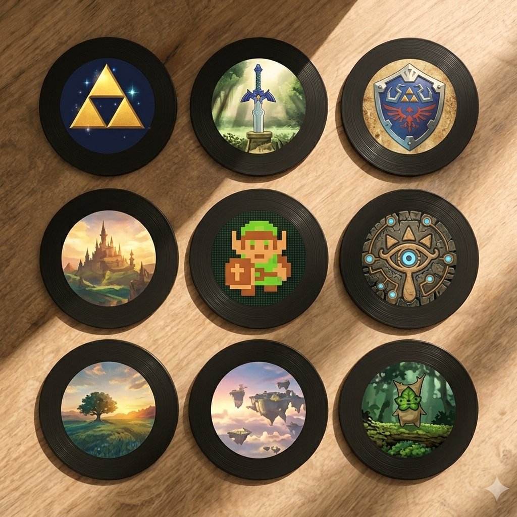 Zelda Vinyl Frame