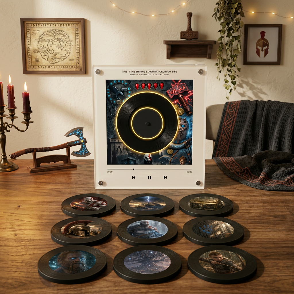 GOD OF WAR-Vinyl Frame