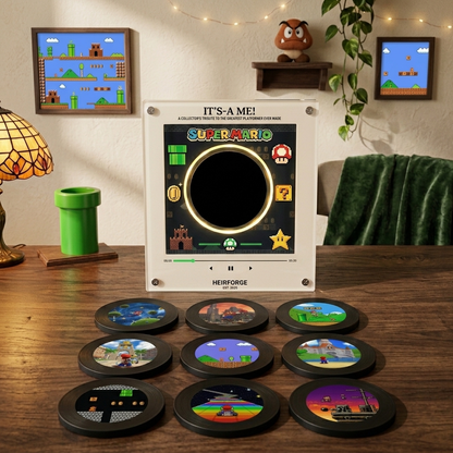 Mario Vinyl Frame